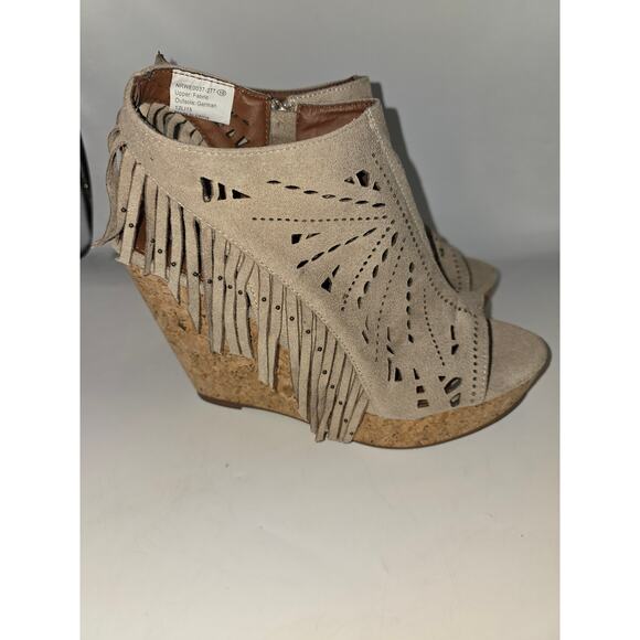 Not Rated Delight Sandal NIB (no lid) Sz 10 Taupe - Picture 3 of 8